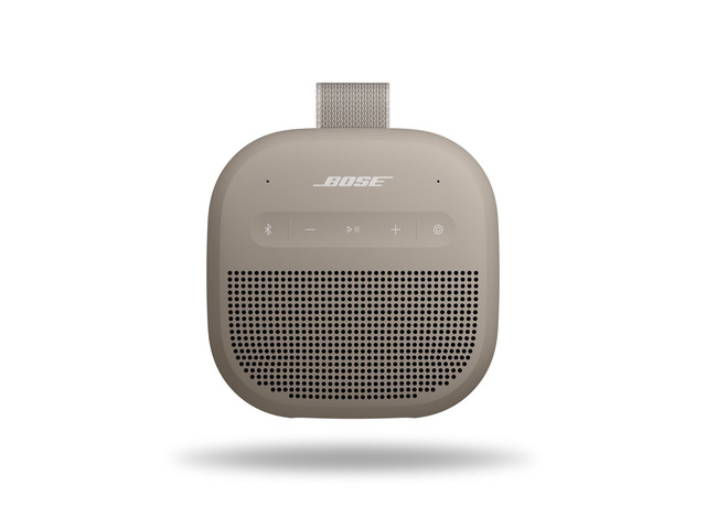 SoundLink Micro Portable Bluetooth Speaker (2nd Gen), Wireless Outdoor Speaker, Up to 12 Hours Battery Life, Waterproof and Dustproof, Sandstone