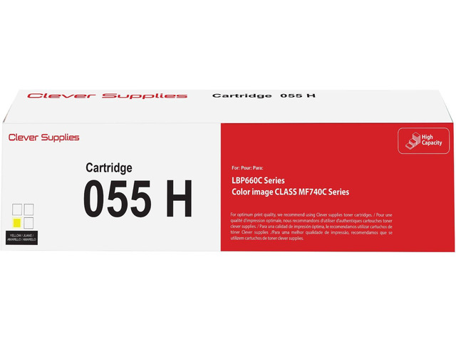 055H Toner Cartridge Replacement Compatible with Canon 055H High Yield Compatible with imageCLASS MF741Cdw MF743Cdw MF745Cdw MF746Cdw LBP664Cdw...