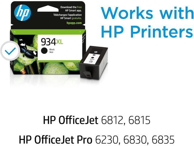 934XL Blk/935 CMY Original Ink Bundle for OfficeJet/Pro 6230/6830