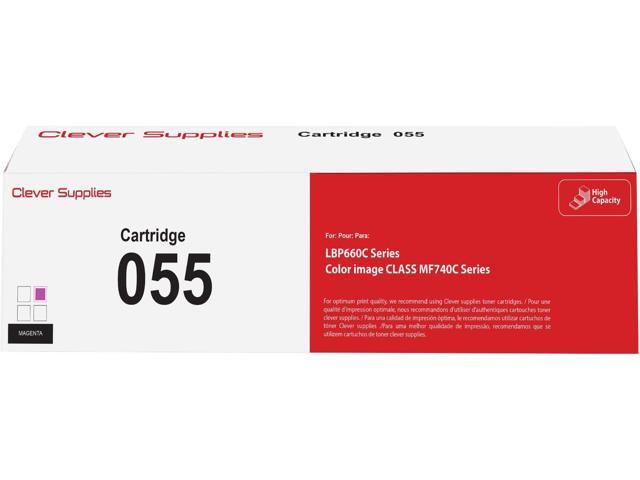 055 Toner Cartridge Replacement Compatible with Canon 055 High Yield Compatible with imageCLASS MF741Cdw MF743Cdw MF745Cdw MF746Cdw LBP664Cdw.