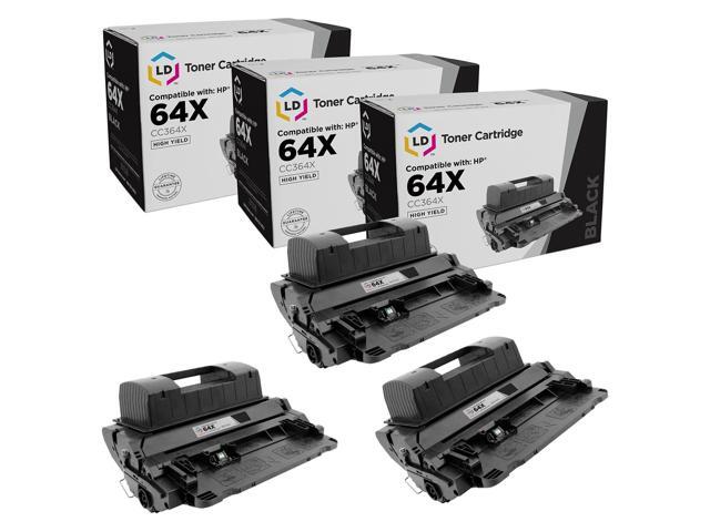 Products Compatible Replacement for HP 64 64X Toner Cartridge CC364X CC364A High Yie (Black, 3-Pack) HP LaserJet: P4015dn, P4015n, P4015tn, P4015x,...