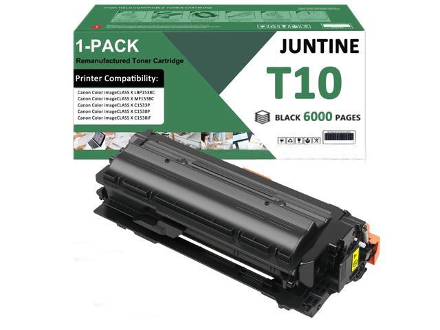 T10 Toner Cartridge Replacement for 4563C001 Black High Yield Toner Cartridges Compatible with Canon Color imageCLASS X LBP1538C MF1538C C1533P...