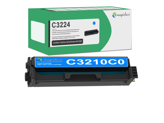 C3210C0 Cyan Toner Cartridge(1-Pack) - Compatible Replacement for Lexmark MC3224 Toner Cartridge Work for C3224 C3326 C3426 MC3224 MC3326 MC3426...