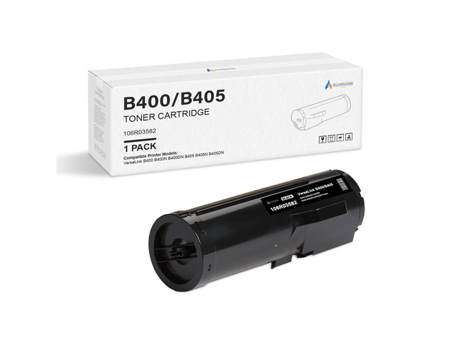 B400 B405 Toner Cartridge High Yield Set: 106R03582 Replacement for Xerox Versalink B400 B405 B400DN B400N B405N B405DN Printer(1 Pack, Black,...