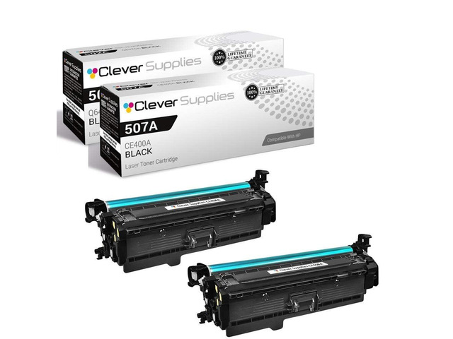 CS Replacement Toner Cartridge Compatible with HP M570dn CE400A Black Color PRO 500 M570 M570DN M570DW Printer M551DN M551N M551XH Color Flow M575C...