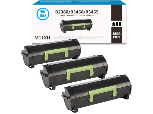 Compatible M11XH B2360 Toner Cartridge Replacement for Dell B2360dn Toner Cartridge for Dell B2360 B3460 B3465 B2360d B2360dn B3460dn B3465dn...