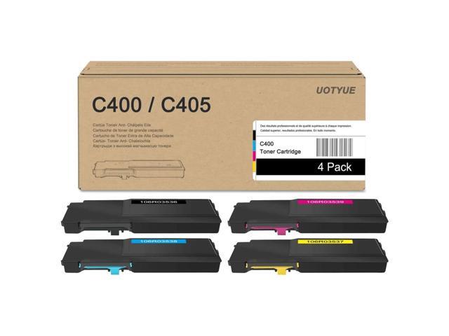 VersaLink C400/C405 High Capacity Toner Cartridge (4 Pack, 1BK/1C/1M/1Y) - 106R03536 106R03538 106R03539 106R03537 Toner Replacement for Xerox...