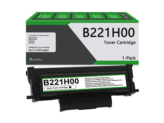 B221H00 Black High Yield Toner Cartridge B/MB2236 Replacement for Lexmark B221H00 Toner Cartridge for B2236, MB2236 Series Printer [3,500 Pages]