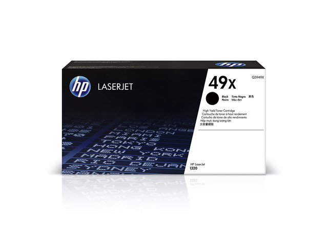 49X Black High-Yield Toner Cartridge Works LaserJet 1320 Series Q5949X