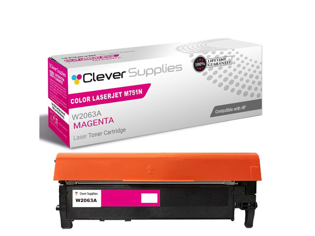 CS Replacement Compatible with HP M751N Toner Cartridge W2003A to use with M751DN (Magenta, 1-Pack)