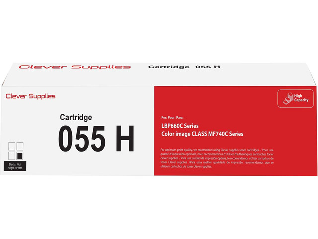 055H Toner Cartridge Replacement Compatible with Canon 055H High Yield Compatible with imageCLASS MF741Cdw MF743Cdw MF745Cdw MF746Cdw LBP664Cdw...