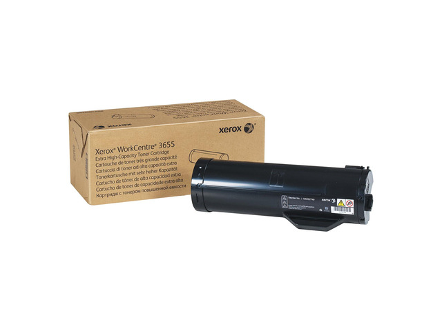 WorkCentre 3655 Black Extra High Capacity Toner Cartridge (25,900 Pages) - 106R02740