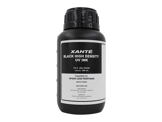 Vivid UV Ink Black 500ml for X-Series Printers - 200-100450