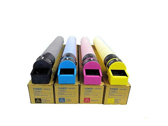TN328 Toner Cartridge TN328K TN328C TN328Y TN328M Compatible for Konica Minolta Bizhub C250i C300i C360i Coiper Printer (Black Cyan Yellow Magenta...