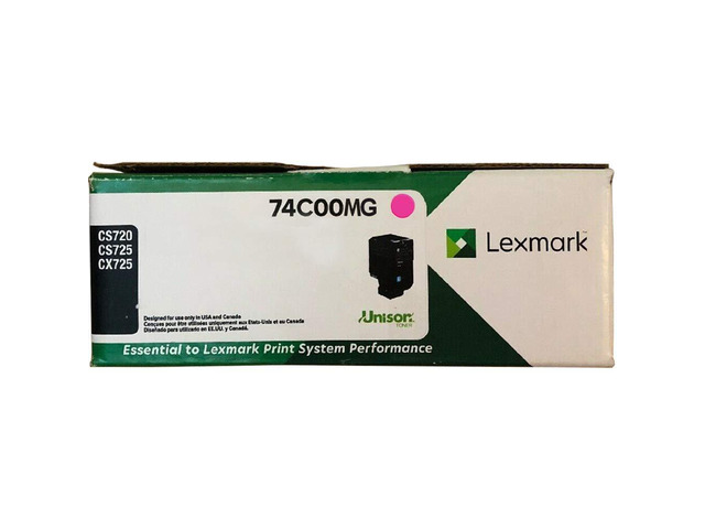 Magenta Return Program Toner Cartridge for US Government, 3000 Yield (74C00MG)