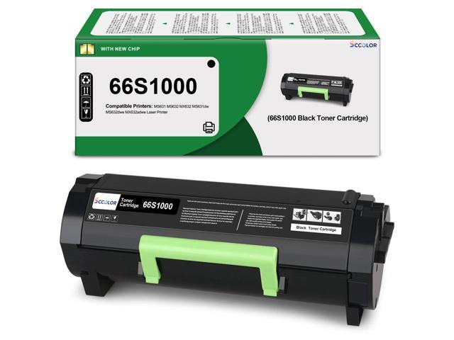 66S1000 Toner Cartridge High Yield Replacement for Lexmark 66S1000 Black Toner Compatible with Lexmark MS531 MS631 MS632 MX532 MX632 MS531dw.