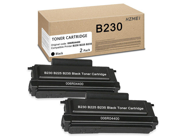 B230 B225 B235 Black Toner Cartridge with New Chip Replacement for Xerox 006R04400 Black Toner Cartridge Work with Xerox B230 B225 B235...