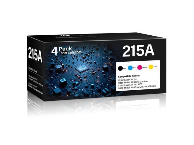215A Toner Cartridge Color Laser Jet Pro MFP M183fw M182 M155 Compatible for HP 215A 215 M182 M182n M182nw M183fw M183fdw Toner Cartridges for HP...