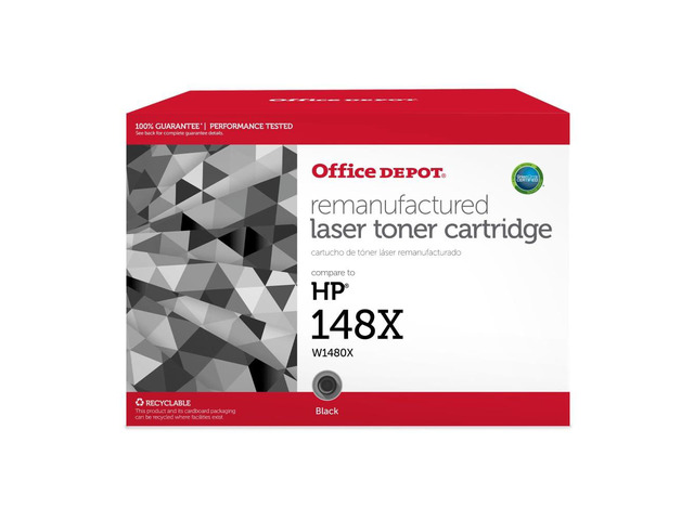 Remanufactured Toner Cartridge Replacement for HP 148X (W1480X) Black High Yield