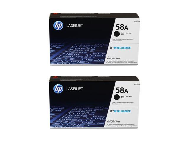 58A (CF258A) Original Cartridge Black Toner 2-Pack for M404/M406/M428