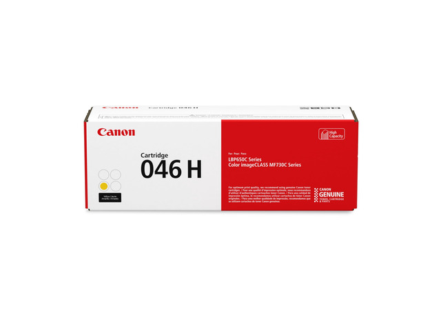 Genuine 046 Yellow Toner Cartridge High Capacity Compatible with LBP654Cdw, MF731Cdw, MF733Cdw, MF735Cdw