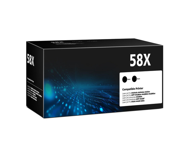 CF258X 58X Black Toner Cartridges (2-Pack),for Laser Jet M404 M428 Series Compatible with HP 58X 58A Black Toner Cartridges for Color Laser Jet...