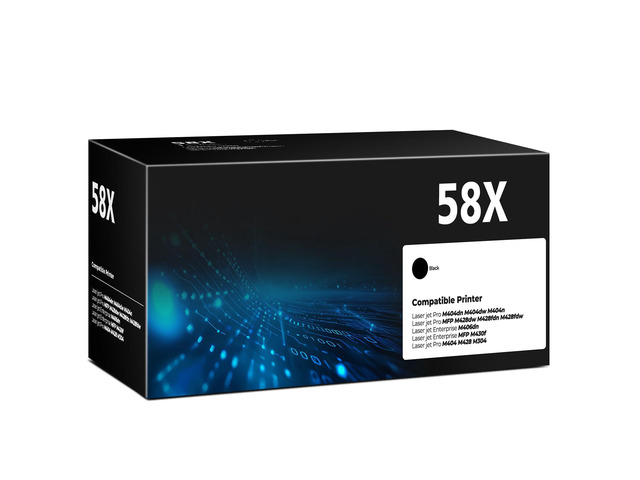 CF258X 58X Toner Cartridges Black for Laser Jet M404dn M428fdw Compatible with HP 58X 58A Toner Cartridges for Laser Jet Enterprise M404dn M404dw...