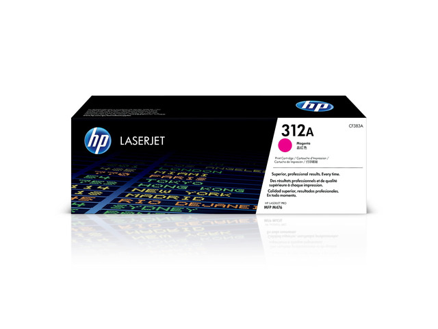 312A Magenta Toner Cartridge Works Color LaserJet Pro MFP M476 Series CF383A