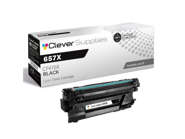 CS Replacement Toner Cartridge Compatible with HP 657X CF470X Black Color Enterprise M681 M681dh M681f M682 MFP M681 z MFP M682 z Toner Cartridge...