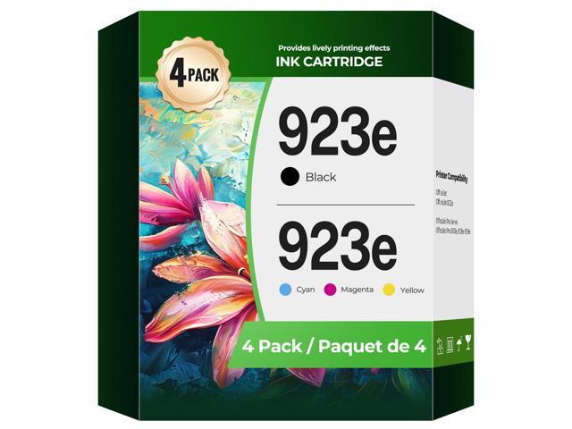 923e 923XL Ink Cartridges for OfficeJet Pro 8130e 8125e 8120e 8135e Printer Ink Compatible with HP 923 XL hp923 Ink Cartridge Combo Pack for.