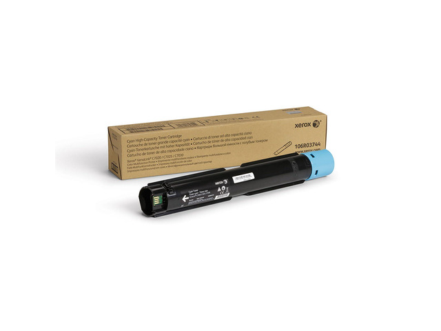 VersaLink C7020 /C7025 /C7030 Cyan High Capacity Toner Cartridge (9,800 Pages) - 106R03744