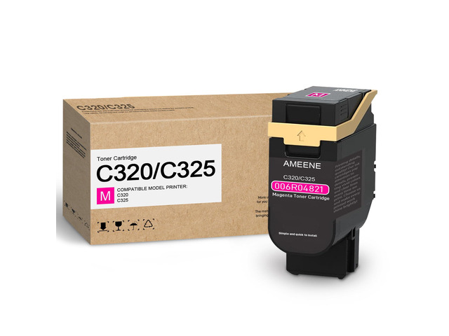 C320/C325 Magenta Standard Capacity Toner Cartridge (1-Pack) 006R04821 Toner Replacement for Xerox C320/C325 Printer