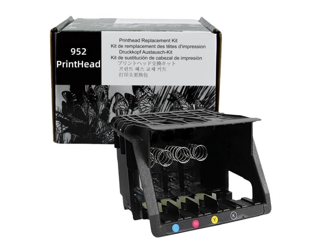 952 Printhead (with chip) Compatible with HP officejet pro 7740 8710 8715 8720 8725 8730 8740 for 952,Printer Replacement Parts Printheadwith 1 Set...