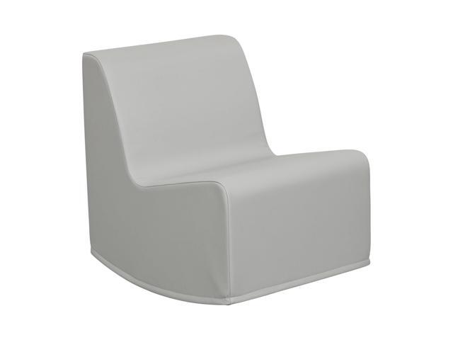 SoftZone Contoured Rocking Chair, Flexible Seating, Grey