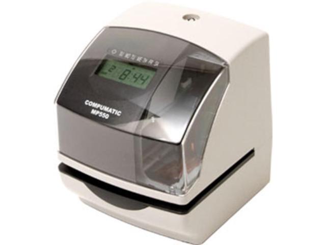 MP550 Digital Electronic Time Recorder & Document Stamp Heavy duty & durable. Programmable print can include date, time, numbering, and text. For...
