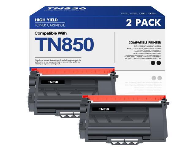 TN-850 TN850 Toner Cartridge Compatible for Brother HL-L6200DW MFC-L5850DW Compatible for Brother TN 850 TN820 High Yield Black for HL-L6200DW...