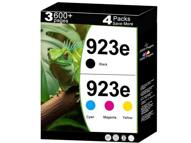 923e Ink Cartridges Combo Pack Replacement for HP 923 XL 923XL Work with OfficeJet 8120 8122 8124e Pro 8135e 8138e 8139e 8130e 8132e Printer with...