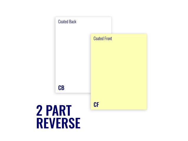 11 x 17 Excel One Carbonless Paper, 2 part Reverse, (White, Canary), 1250 Sets, 2500 Sheets, 5 Reams