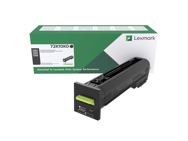 72K10K0 CS820, CX820, CX825, CX860 Black Return Program Cartridge Toner
