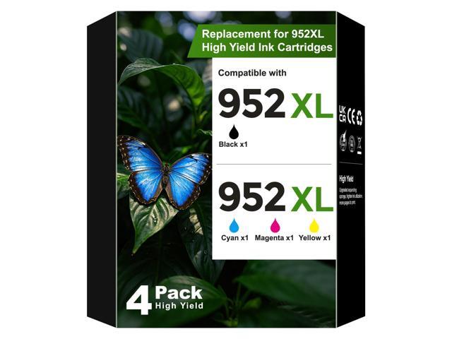 952 952XL Ink Cartridges Office Jet Pro 8710 7740 for HP 952XL 952 HP952 HP952XL Ink Cartridges Combo Pack Work with HP Office Jet Pro 7740 8710...