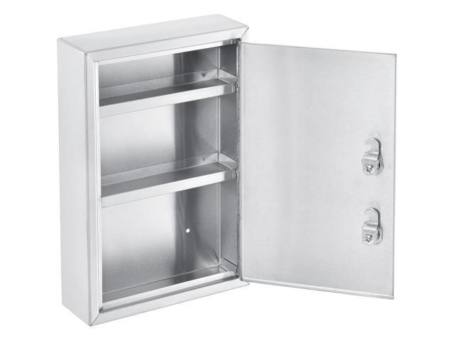 Stainless Steel Compact Medical Security Cabinet with Double Key Locks