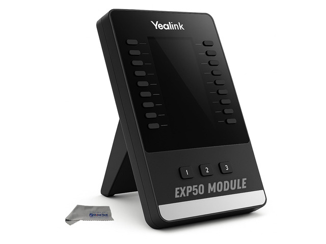 Yealink EXP50 Expansion Module - Compatible for Yealink VoIP Phones T5 Series: T54W, T53W, MP56, MP58, T58V, T58A, T56A, T54S, T52S, T57W, T53,...