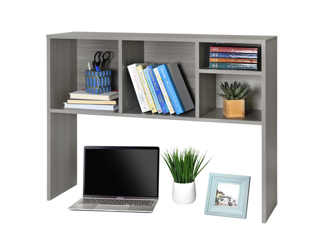 Sturdy and Elegant Wood Dorm Desk Bookshelf Organizer, Office Desk Bookshelf Holder, Desktop Bookshelf Storage, Desk Book Organizer, Collage Dorm...