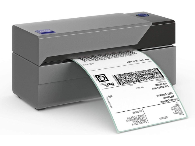 USB Shipping Label Printer - Commercial Grade 4x6 Thermal Label Printer for Shipping Packages - High Speed Custom Sticker Label Maker for Small...