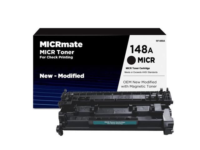 Brand W1480A OEM New Modified MICR Toner Cartridge for Check Printing for use in HP LaserJet Pro 4001 Printers - 148A MICR
