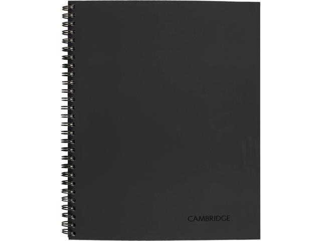 Business Notebook Legal Ruled Wirebound Gray Cover 80 Sheets Perforated Pages Pack of 12