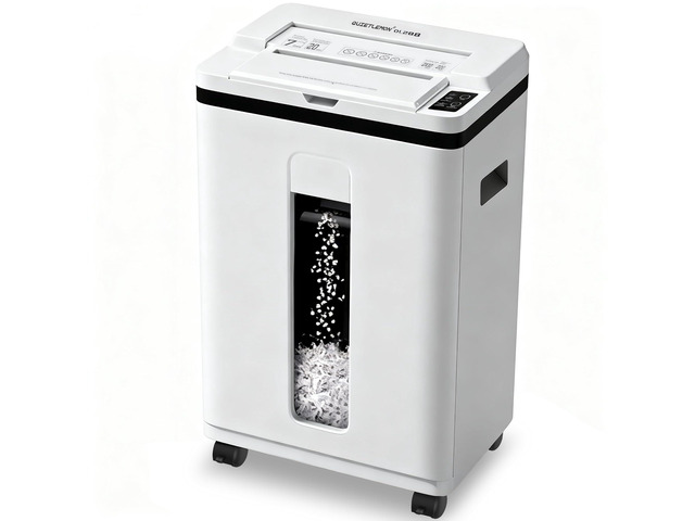 Paper Shredder 200-Sheet Auto Feed, Touchscreen Heavy Duty Shredders, 40 Min Non-Stop, P-5 Ultra Security Shredder for Home Office, Micro Cut with...