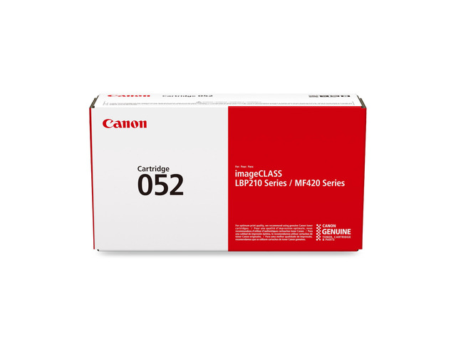 Genuine 052 Black Toner Cartridge Compatible with LBP214dw, LBP215dw, MF424dw, MF426dw, MF429dw