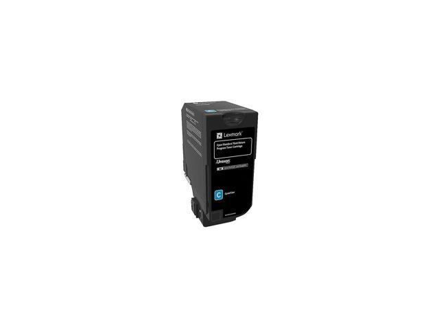 74C1SC0 CS720, CS725, CX725 Cyan Yield Return Program Cartridge Toner