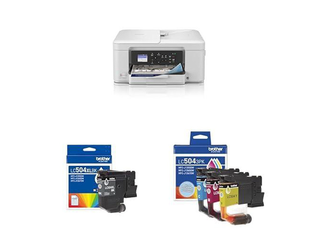 MFCJ1365DW Printer & LC504XLBKS & LC5043PKS Inks